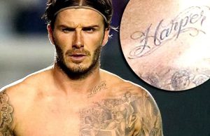 фото Тату Дэвида Бекхэма от 26.11.2017 №024 - Tattoo of David Beckham - tattoo-photo.ru