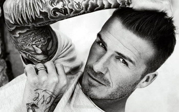 фото Тату Дэвида Бекхэма от 26.11.2017 №027 - Tattoo of David Beckham - tattoo-photo.ru