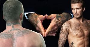 фото Тату Дэвида Бекхэма от 26.11.2017 №049 - Tattoo of David Beckham - tattoo-photo.ru