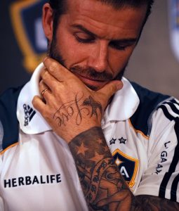 фото Тату Дэвида Бекхэма от 26.11.2017 №062 - Tattoo of David Beckham - tattoo-photo.ru 235234