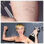 фото Тату Майли Сайрус от 05.12.2017 №017 - Miley Cyrus Tattoo - tattoo-photo.ru