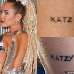 фото Тату Майли Сайрус от 05.12.2017 №052 - Miley Cyrus Tattoo - tattoo-photo.ru