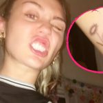фото Тату Майли Сайрус от 05.12.2017 №078 - Miley Cyrus Tattoo - tattoo-photo.ru