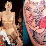 фото Тату Майли Сайрус от 05.12.2017 №085 - Miley Cyrus Tattoo - tattoo-photo.ru