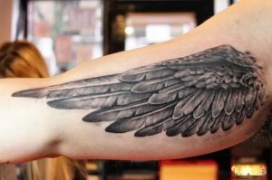 фото тату Крылья от 04.12.2017 №004 - Tattoo Wings - tattoo-photo.ru