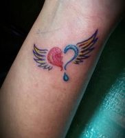 фото тату Крылья от 04.12.2017 №005 — Tattoo Wings — tattoo-photo.ru