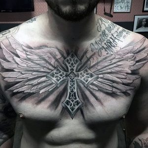 фото тату Крылья от 04.12.2017 №006 - Tattoo Wings - tattoo-photo.ru