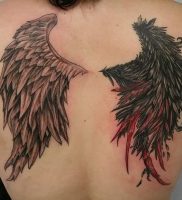 фото тату Крылья от 04.12.2017 №014 — Tattoo Wings — tattoo-photo.ru