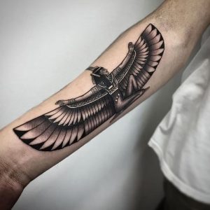 фото тату Крылья от 04.12.2017 №020 - Tattoo Wings - tattoo-photo.ru