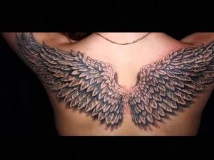 фото тату Крылья от 04.12.2017 №069 - Tattoo Wings - tattoo-photo.ru