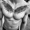 фото тату Крылья от 04.12.2017 №076 - Tattoo Wings - tattoo-photo.ru