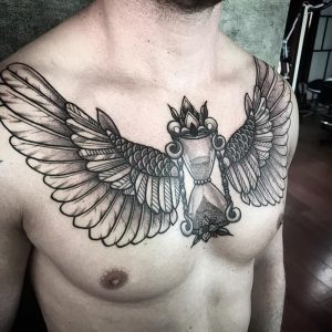 фото тату Крылья от 04.12.2017 №091 - Tattoo Wings - tattoo-photo.ru