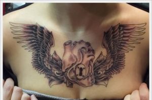 фото тату Крылья от 04.12.2017 №092 - Tattoo Wings - tattoo-photo.ru