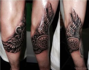 фото тату Крылья от 04.12.2017 №095 - Tattoo Wings - tattoo-photo.ru