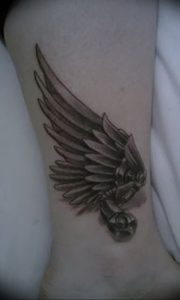 фото тату Крылья от 04.12.2017 №103 - Tattoo Wings - tattoo-photo.ru