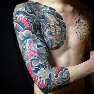 фото тату Якудза от 04.12.2017 №006 - Yakuza tattoo - tattoo-photo.ru