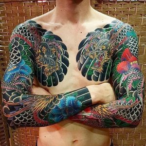 фото тату Якудза от 04.12.2017 №018 - Yakuza tattoo - tattoo-photo.ru