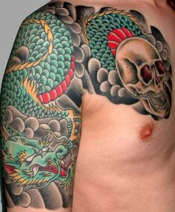 фото тату Якудза от 04.12.2017 №022 - Yakuza tattoo - tattoo-photo.ru