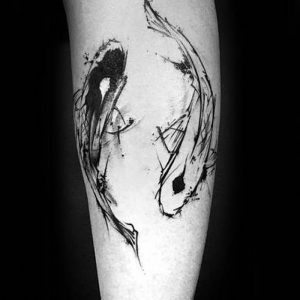 фото тату рыба от 17.11.2017 №003 - fish tattoo - tattoo-photo.ru