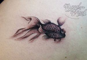 фото тату рыба от 17.11.2017 №020 - fish tattoo - tattoo-photo.ru