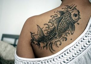 фото тату рыба от 17.11.2017 №022 - fish tattoo - tattoo-photo.ru