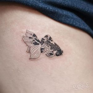 фото тату рыба от 17.11.2017 №043 - fish tattoo - tattoo-photo.ru