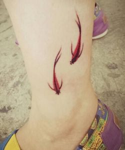 фото тату рыба от 17.11.2017 №127 - fish tattoo - tattoo-photo.ru