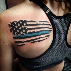фото тату с полосой от 05.12.2017 №009 - tattoo with stripe - tattoo-photo.ru