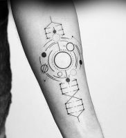фото тату геометрические фигуры от 25.12.2017 №124 — tattoo geometric — tattoo-photo.ru