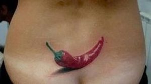 фото тату перец от 29.12.2017 №010 - pepper tattoos - tattoo-photo.ru
