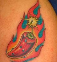фото тату перец от 29.12.2017 №013 — pepper tattoos — tattoo-photo.ru