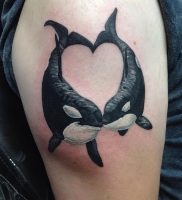 фото тату рыба кит от 07.12.2017 №145 — fish whale tattoo — tattoo-photo.ru