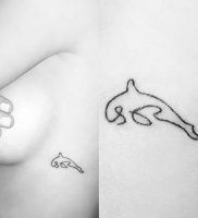 фото тату рыба кит от 07.12.2017 №149 — fish whale tattoo — tattoo-photo.ru