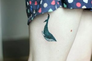 фото тату рыба кит от 07.12.2017 №151 - fish whale tattoo - tattoo-photo.ru