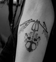 фото тату скелет от 28.12.2017 №006 — tattoo skeleton — tattoo-photo.ru
