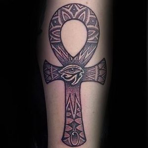 фото тату Анкх от 25.12.2017 №011 - Ankh tattoo - tattoo-photo.ru