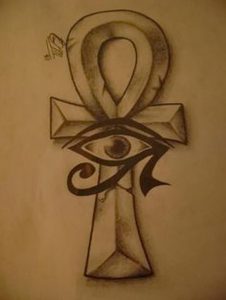 фото тату Анкх от 25.12.2017 №044 - Ankh tattoo - tattoo-photo.ru