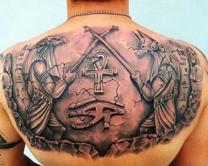 фото тату Анкх от 25.12.2017 №055 - Ankh tattoo - tattoo-photo.ru