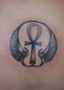 фото тату Анкх от 25.12.2017 №065 - Ankh tattoo - tattoo-photo.ru