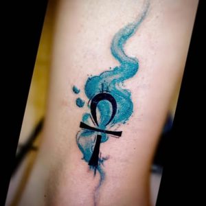 фото тату Анкх от 25.12.2017 №084 - Ankh tattoo - tattoo-photo.ru