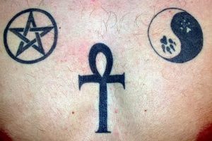 фото тату Анкх от 25.12.2017 №086 - Ankh tattoo - tattoo-photo.ru