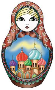 фото тату Матрешка от 25.12.2017 №059 - Matryoshka tattoo - tattoo-photo.ru