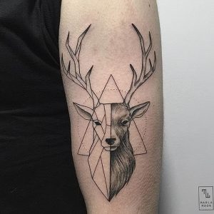 фото тату геометрические фигуры от 25.12.2017 №008 - tattoo geometric - tattoo-photo.ru