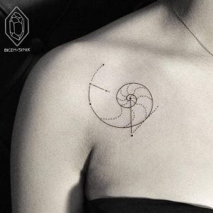 фото тату геометрические фигуры от 25.12.2017 №012 - tattoo geometric - tattoo-photo.ru