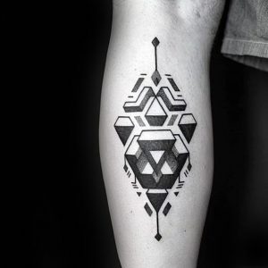 фото тату геометрические фигуры от 25.12.2017 №017 - tattoo geometric - tattoo-photo.ru