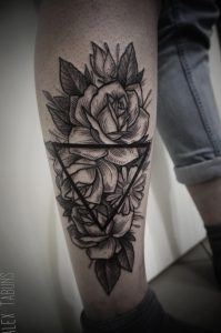 фото тату геометрические фигуры от 25.12.2017 №020 - tattoo geometric - tattoo-photo.ru