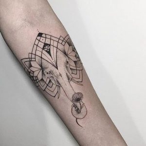 фото тату геометрические фигуры от 25.12.2017 №028 - tattoo geometric - tattoo-photo.ru