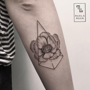 фото тату геометрические фигуры от 25.12.2017 №031 - tattoo geometric - tattoo-photo.ru