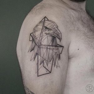 фото тату геометрические фигуры от 25.12.2017 №034 - tattoo geometric - tattoo-photo.ru