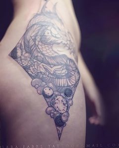 фото тату геометрические фигуры от 25.12.2017 №050 - tattoo geometric - tattoo-photo.ru